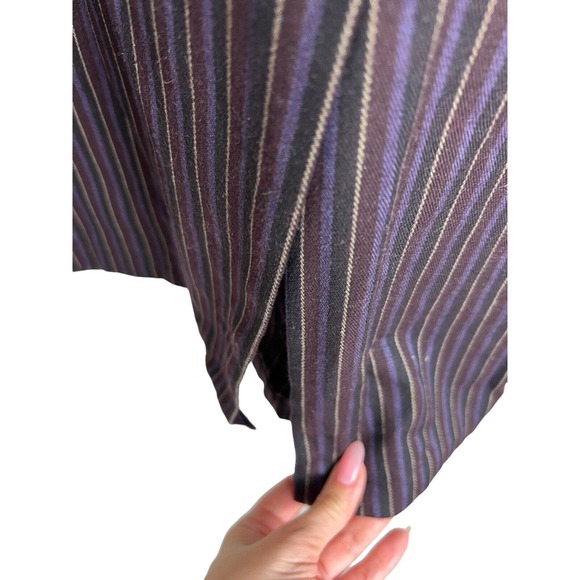 NEW KOOS Of Course Mixed Print Dress Size L Overalls Smock Floral Art to Wear - Picture 7 of 10